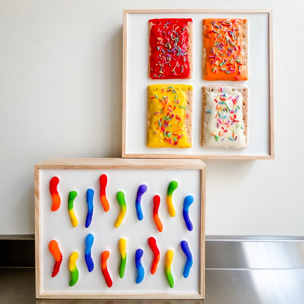 Warm Colors Poptart Art