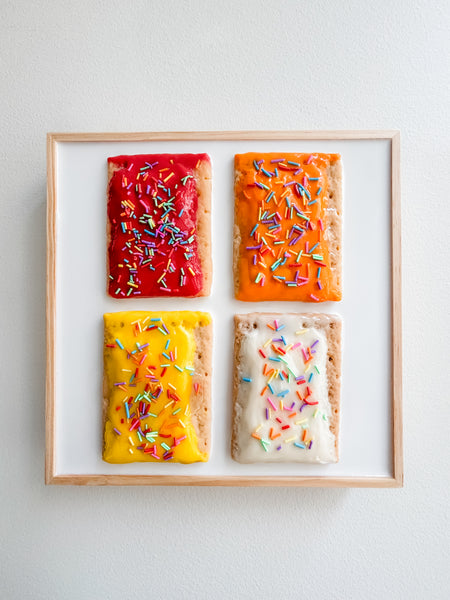 Warm Colors Poptart Art
